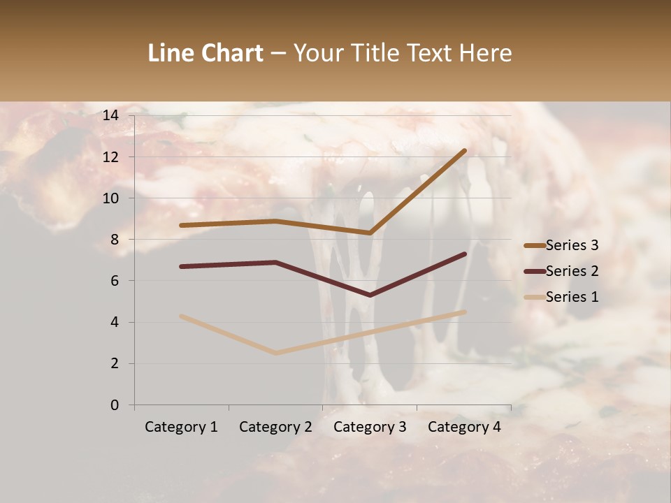 A Slice Of Pizza Being Lifted From A Pan PowerPoint Template