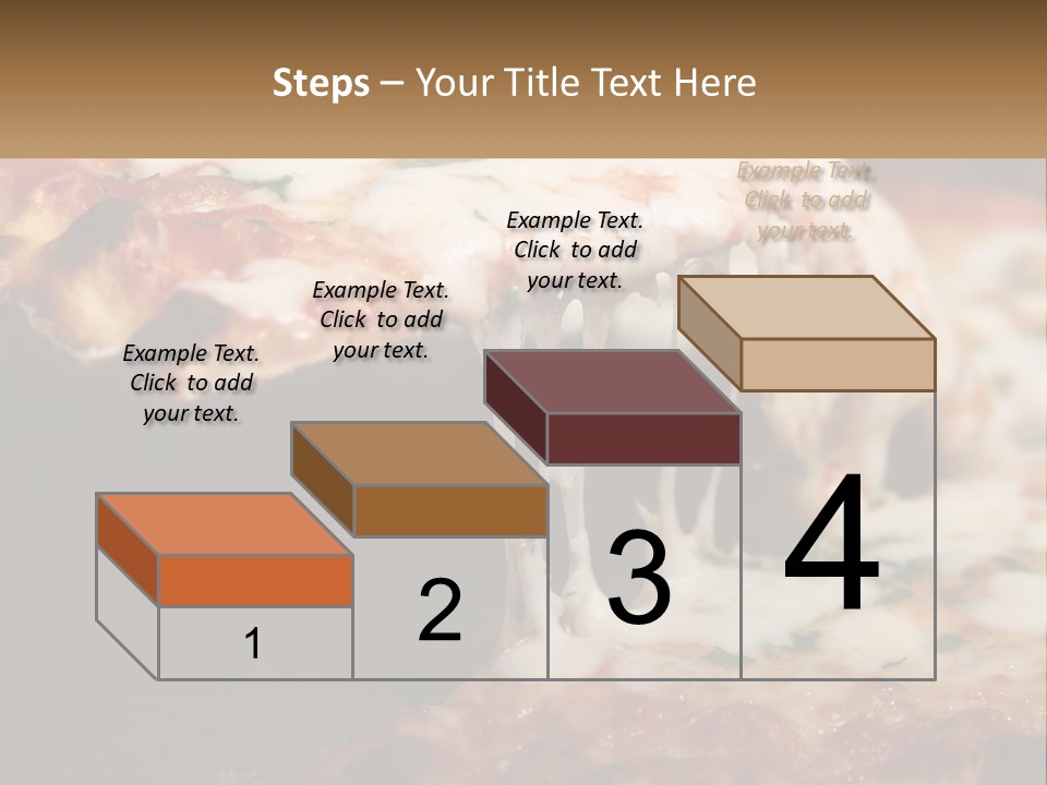 A Slice Of Pizza Being Lifted From A Pan PowerPoint Template