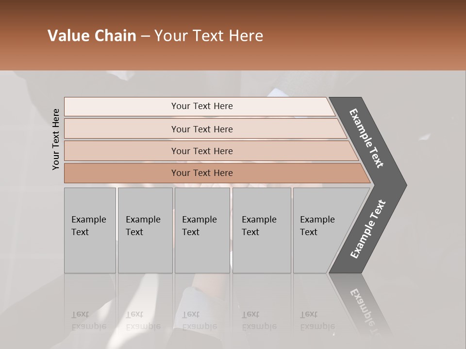 A Group Of Business People Stacking Their Hands Together PowerPoint Template
