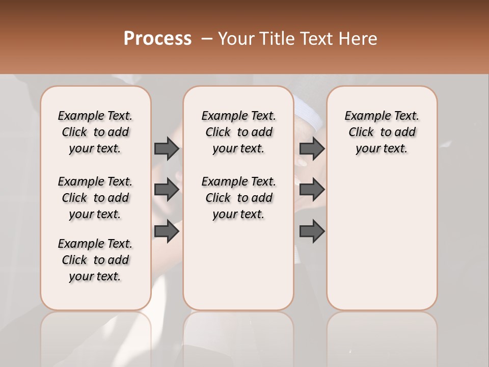 A Group Of Business People Stacking Their Hands Together PowerPoint Template