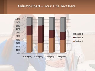 A Doctor Talking To A Patient At A Desk PowerPoint Template