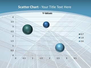 A Blue Glass Building Powerpoint Presentation PowerPoint Template