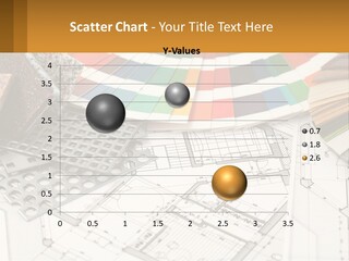 A Bunch Of Different Color Samples On Top Of A Table PowerPoint Template