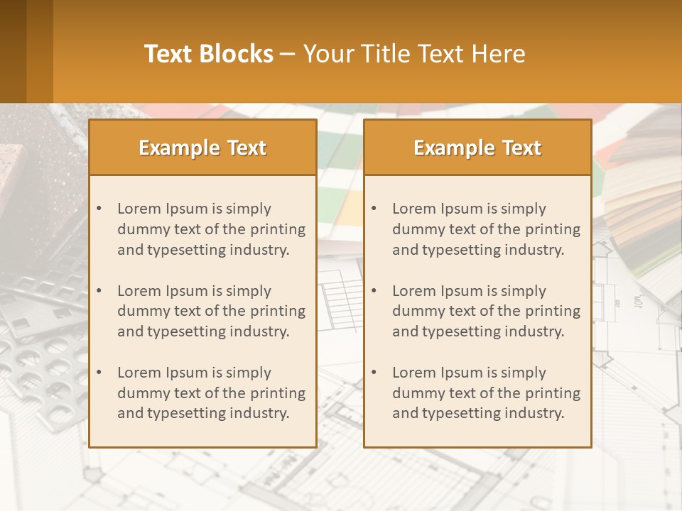 A Bunch Of Different Color Samples On Top Of A Table PowerPoint Template