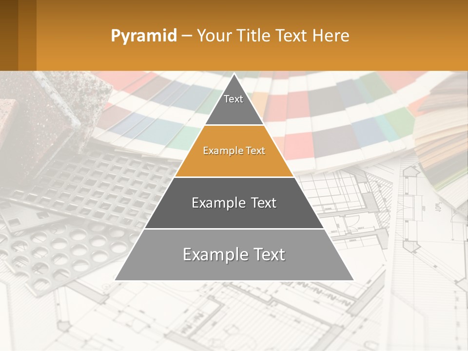 A Bunch Of Different Color Samples On Top Of A Table PowerPoint Template
