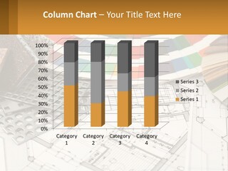 A Bunch Of Different Color Samples On Top Of A Table PowerPoint Template