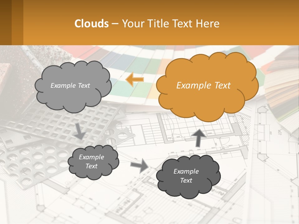 A Bunch Of Different Color Samples On Top Of A Table PowerPoint Template