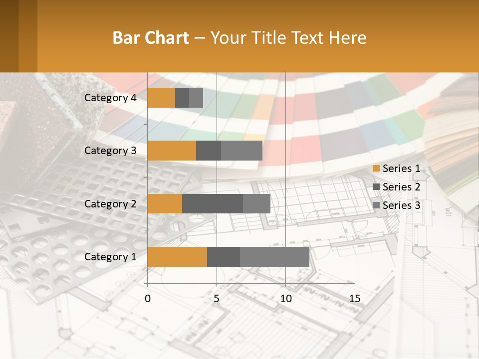A Bunch Of Different Color Samples On Top Of A Table PowerPoint Template