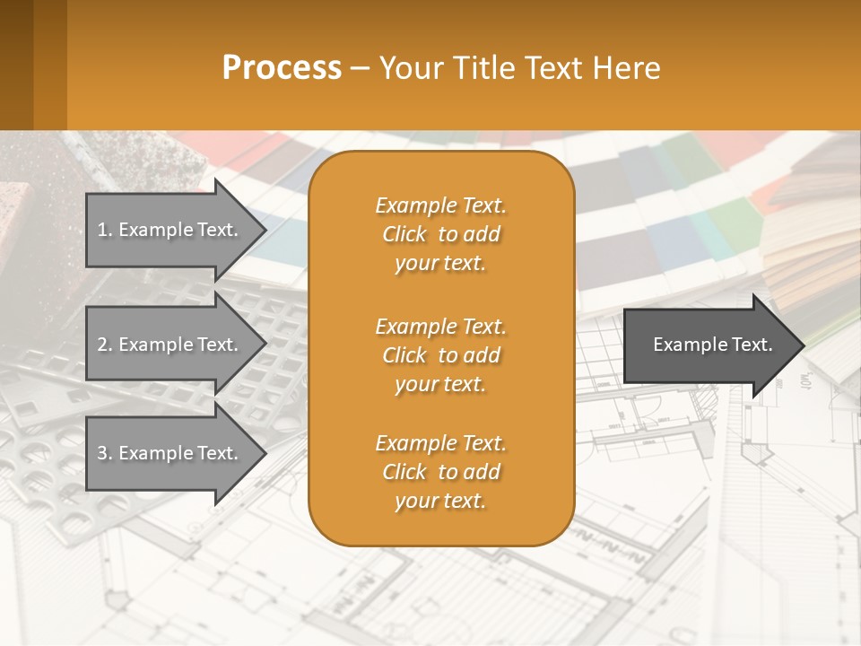 A Bunch Of Different Color Samples On Top Of A Table PowerPoint Template