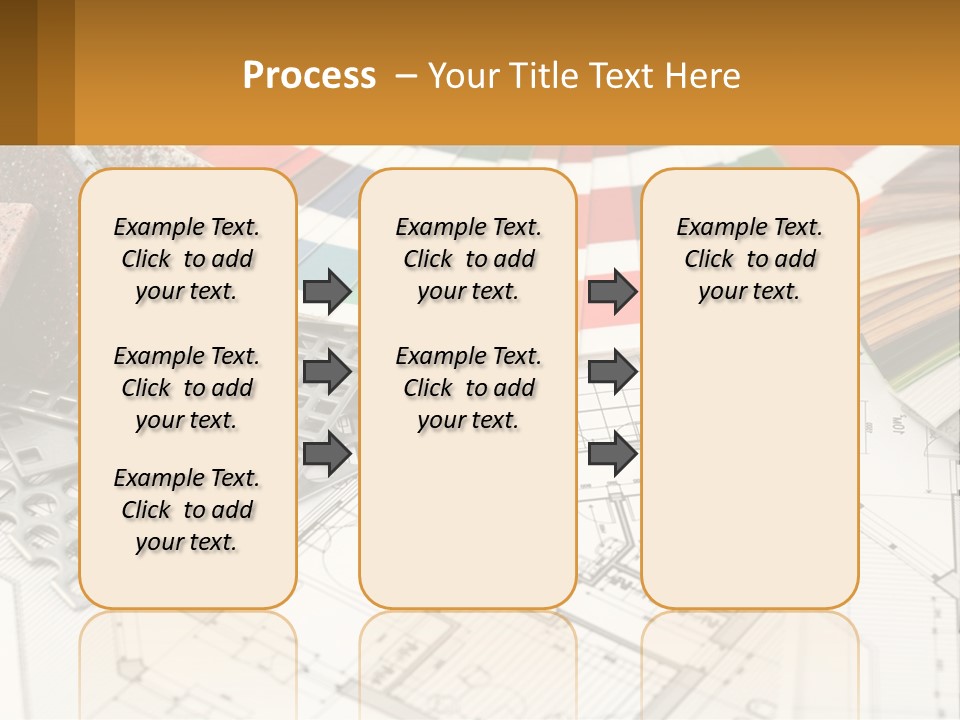 A Bunch Of Different Color Samples On Top Of A Table PowerPoint Template