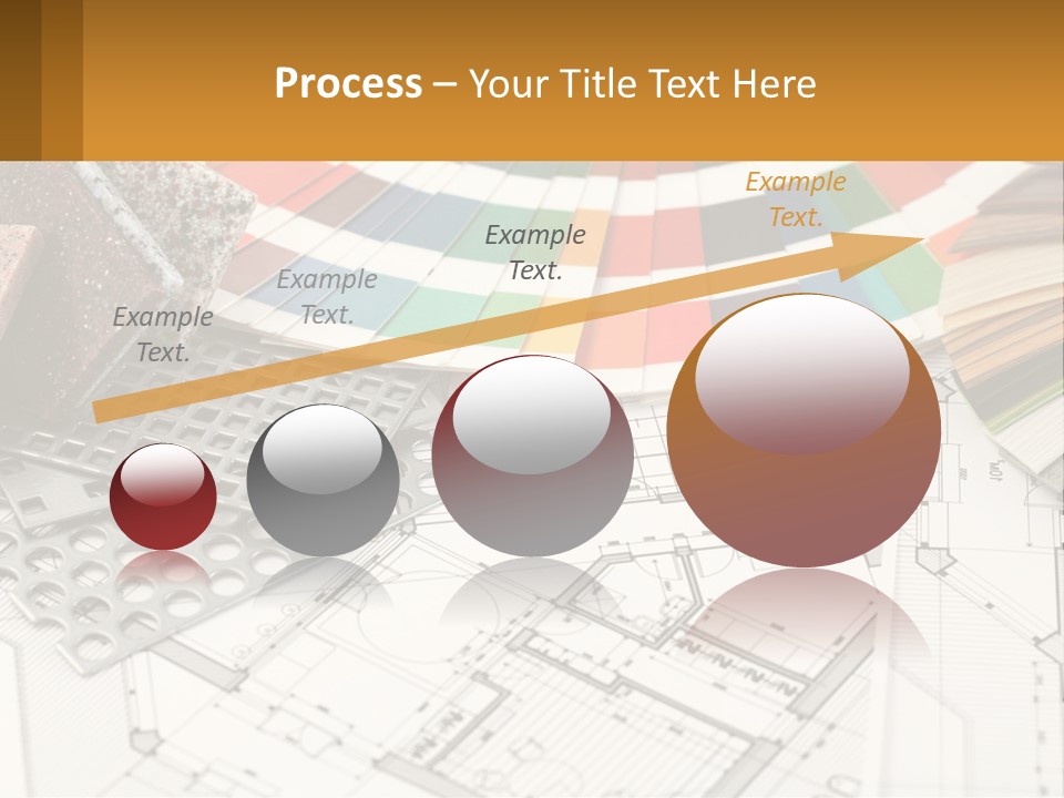 A Bunch Of Different Color Samples On Top Of A Table PowerPoint Template
