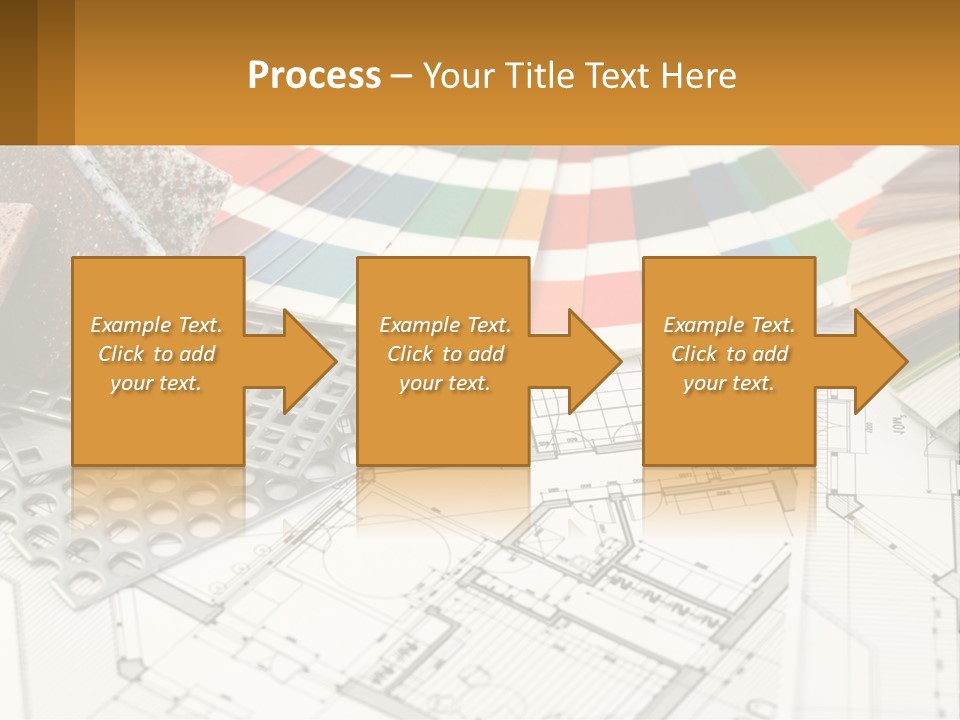 A Bunch Of Different Color Samples On Top Of A Table PowerPoint Template