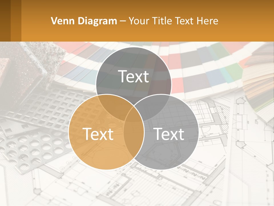 A Bunch Of Different Color Samples On Top Of A Table PowerPoint Template