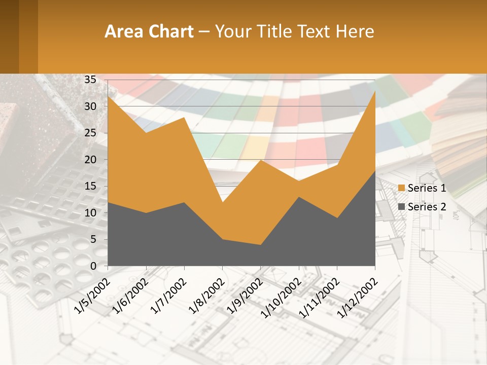 A Bunch Of Different Color Samples On Top Of A Table PowerPoint Template