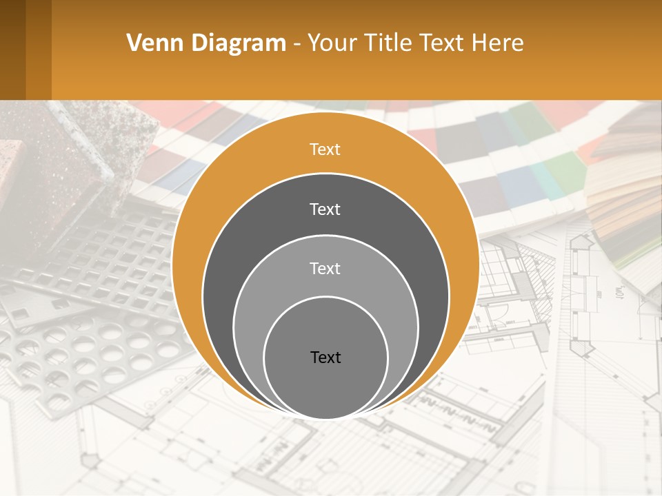 A Bunch Of Different Color Samples On Top Of A Table PowerPoint Template