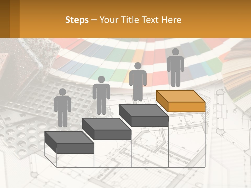 A Bunch Of Different Color Samples On Top Of A Table PowerPoint Template