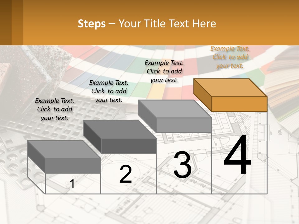 A Bunch Of Different Color Samples On Top Of A Table PowerPoint Template