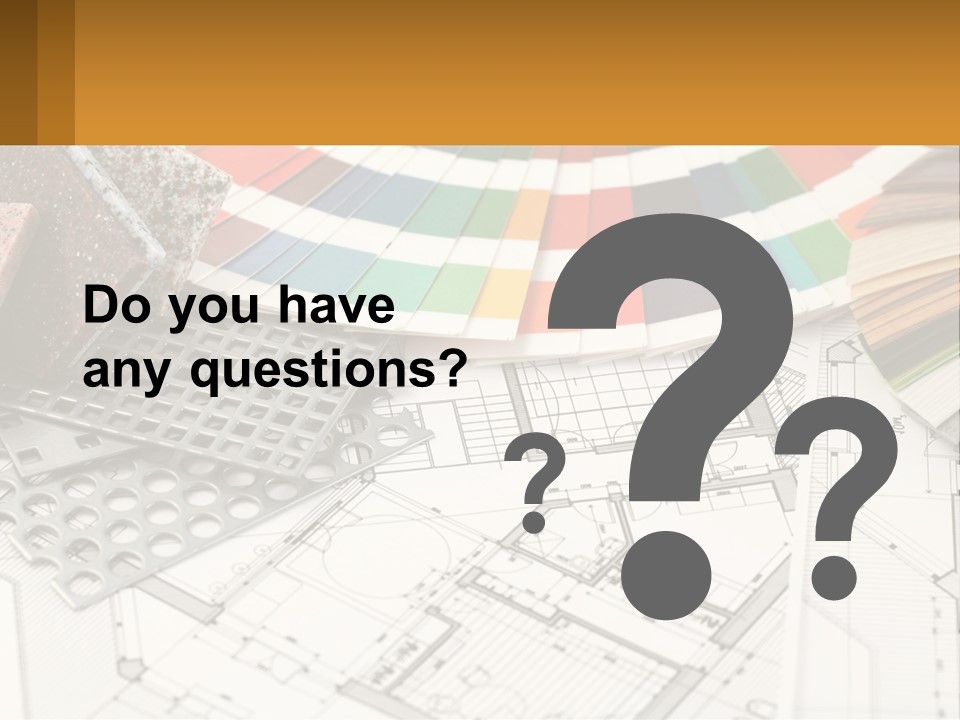 A Bunch Of Different Color Samples On Top Of A Table PowerPoint Template