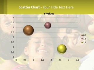 A Group Of People Laying On Top Of Each Other PowerPoint Template