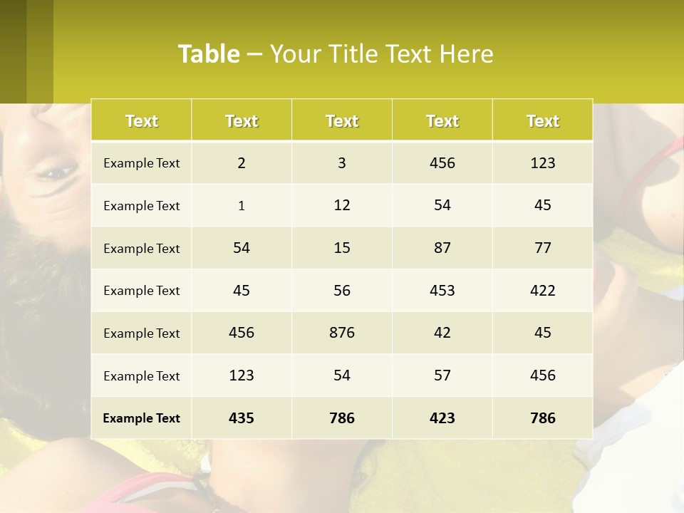 A Group Of People Laying On Top Of Each Other PowerPoint Template