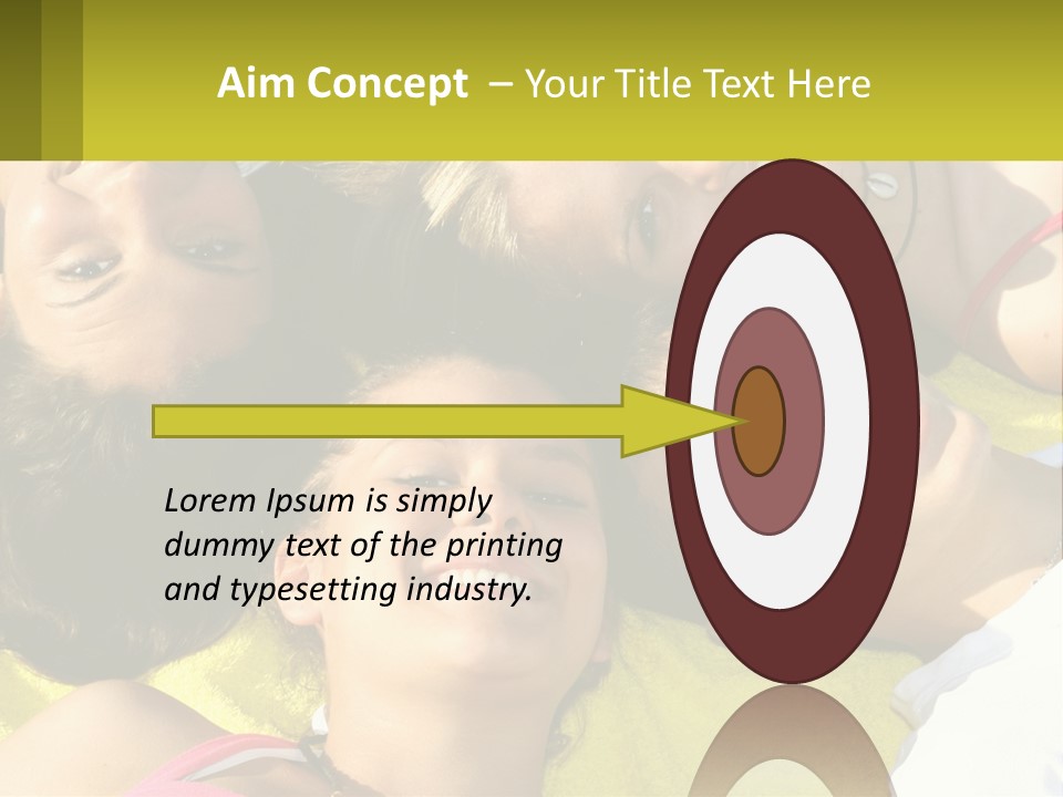 A Group Of People Laying On Top Of Each Other PowerPoint Template