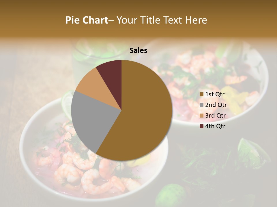 A Couple Of Bowls Of Food On A Table PowerPoint Template