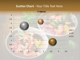 A Couple Of Bowls Of Food On A Table PowerPoint Template