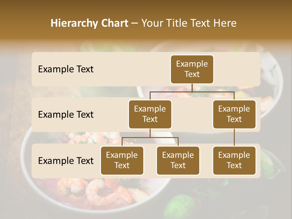 A Couple Of Bowls Of Food On A Table PowerPoint Template