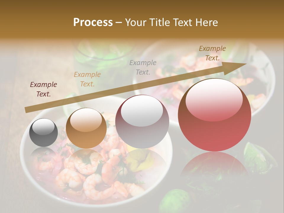 A Couple Of Bowls Of Food On A Table PowerPoint Template