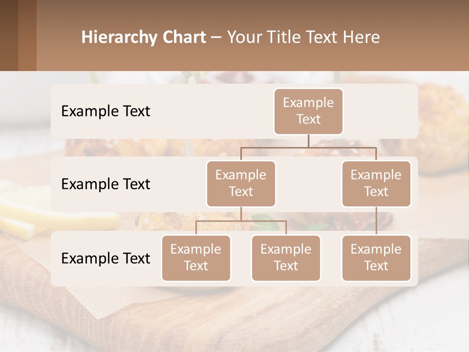 A Wooden Board Topped With Meatballs And Dipping Sauce PowerPoint Template