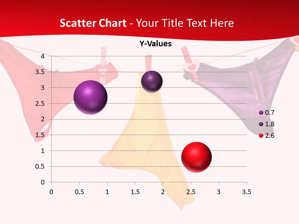 A Group Of Clothes Hanging On A Clothes Line PowerPoint Template