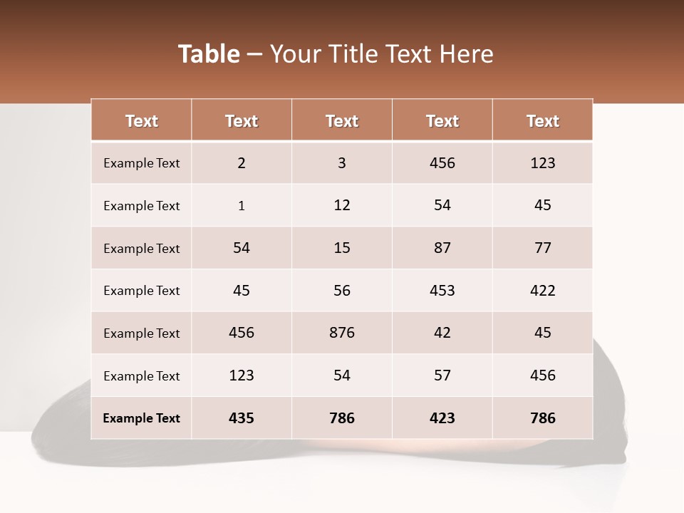 A Woman With Long Black Hair Is Posing For A Picture PowerPoint Template
