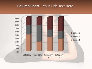 A Woman With Long Black Hair Is Posing For A Picture PowerPoint Template