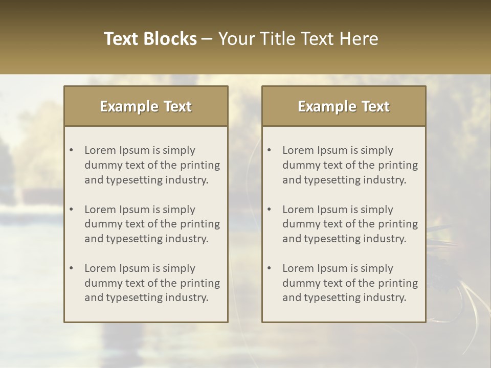 A Man Standing In A River Holding A Fish PowerPoint Template