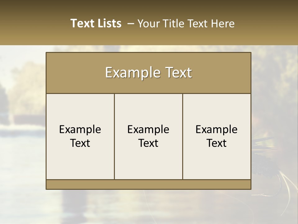 A Man Standing In A River Holding A Fish PowerPoint Template