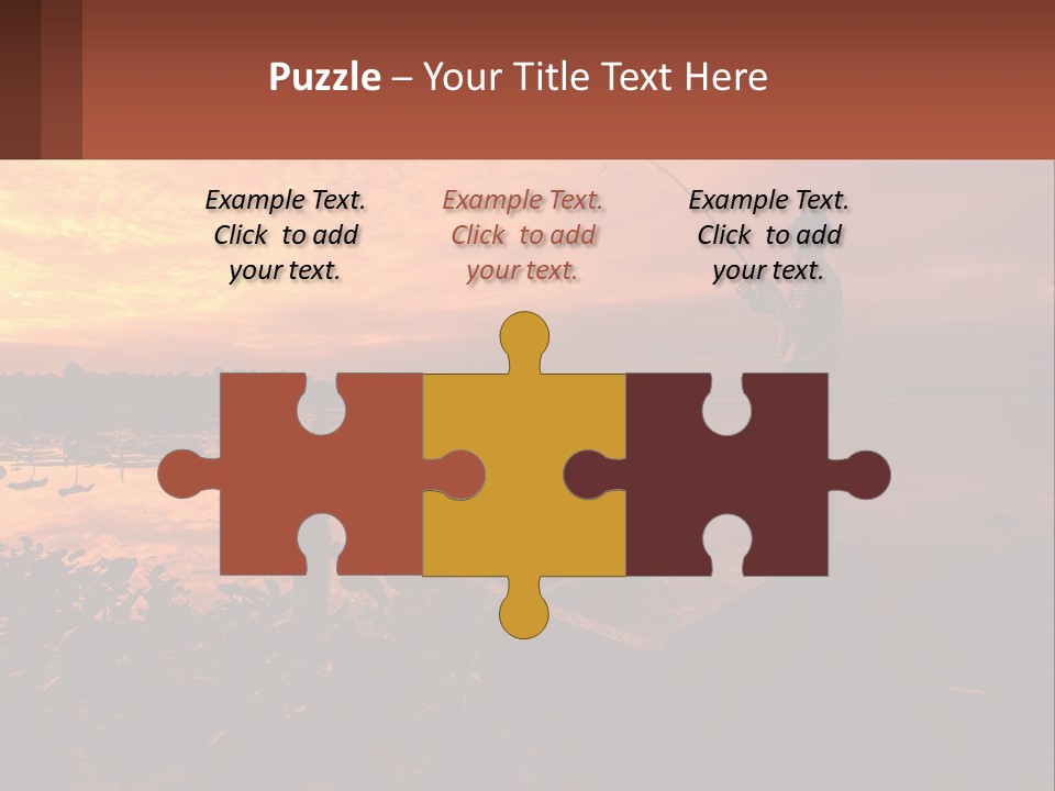 A Man Standing On A Boat Holding A Fishing Pole PowerPoint Template