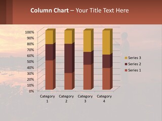 A Man Standing On A Boat Holding A Fishing Pole PowerPoint Template