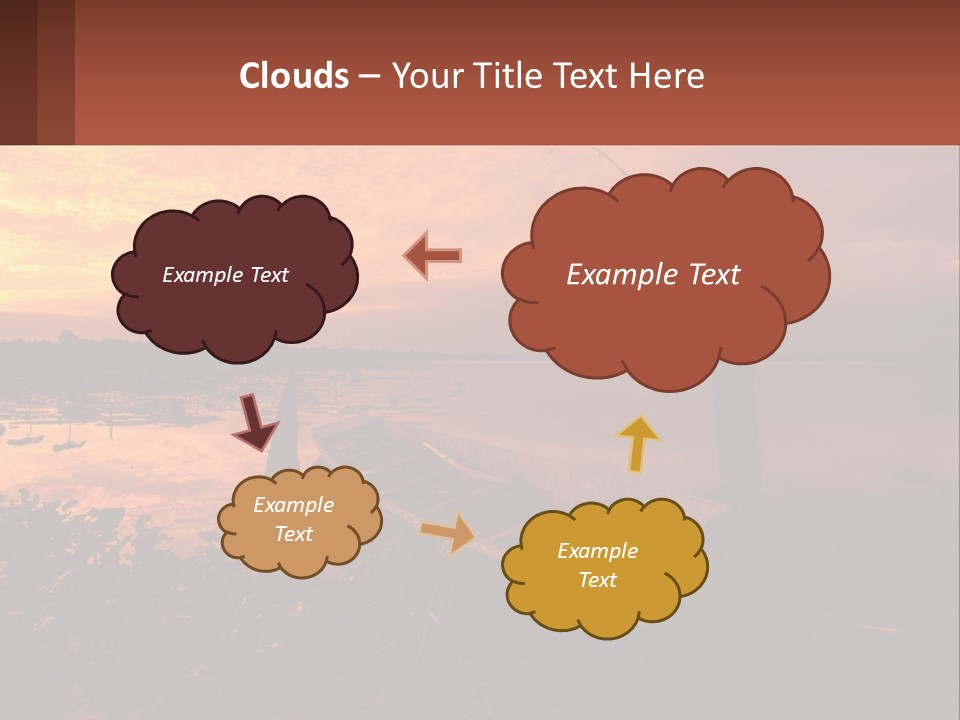 A Man Standing On A Boat Holding A Fishing Pole PowerPoint Template
