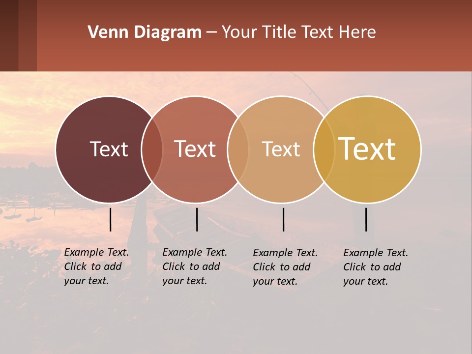 A Man Standing On A Boat Holding A Fishing Pole PowerPoint Template