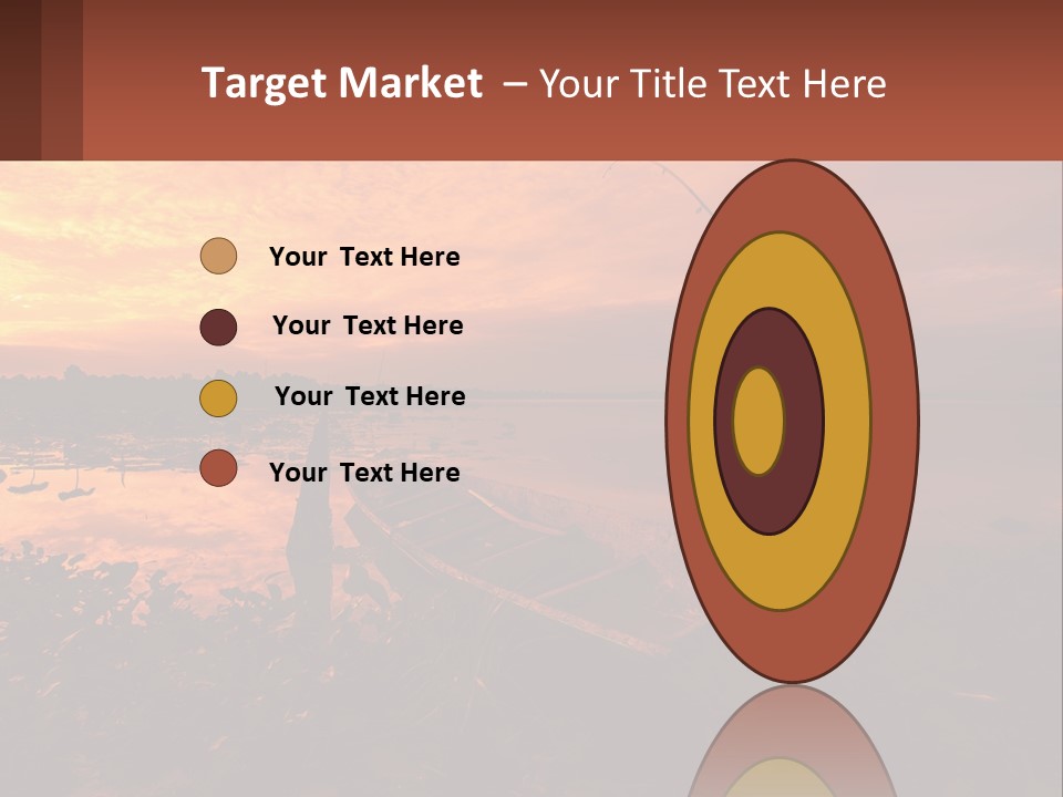 A Man Standing On A Boat Holding A Fishing Pole PowerPoint Template