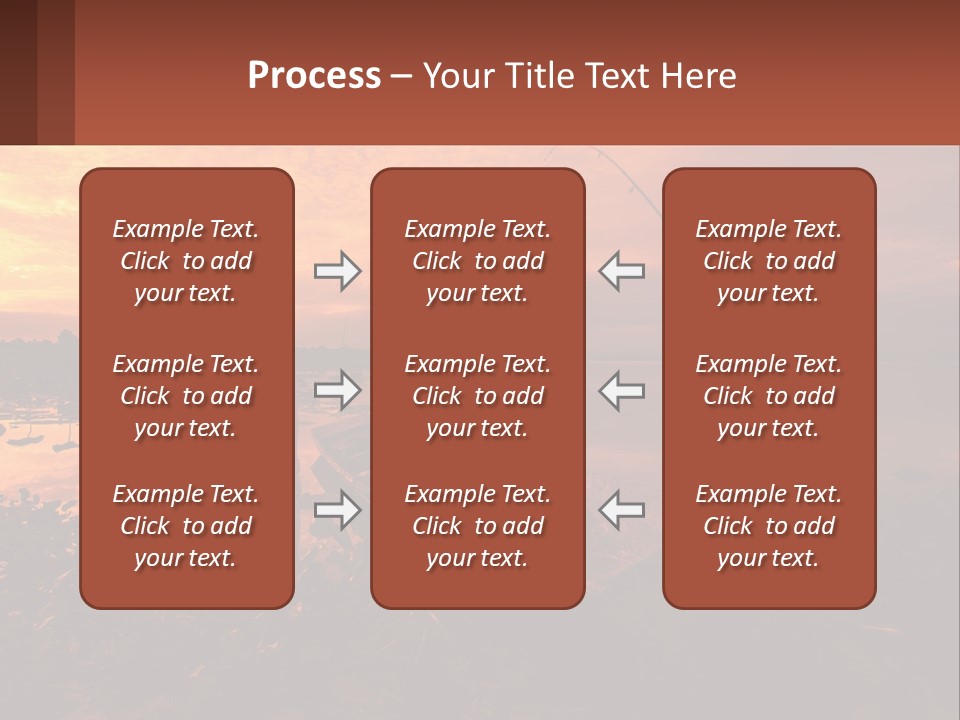 A Man Standing On A Boat Holding A Fishing Pole PowerPoint Template