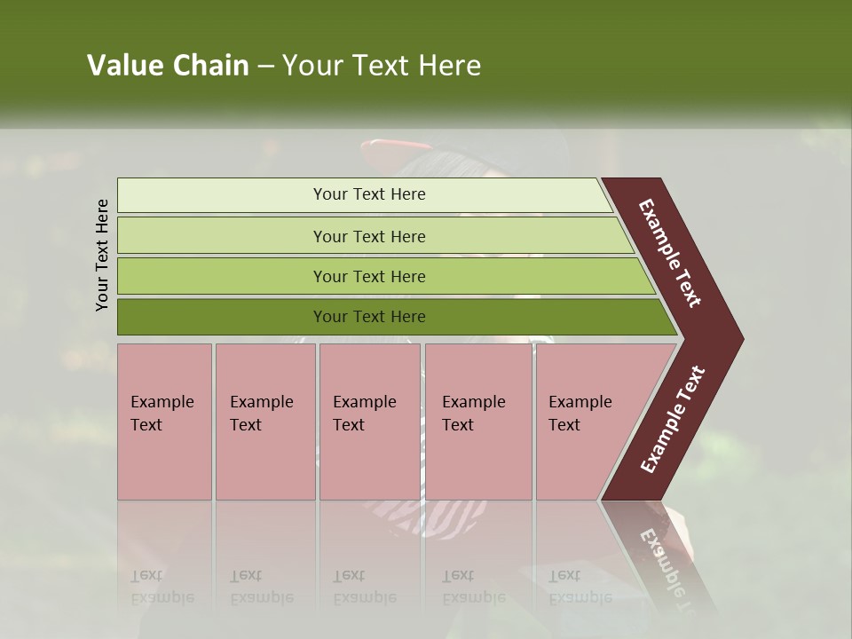 A Woman Sitting On A Bench With A Hat On Her Head PowerPoint Template