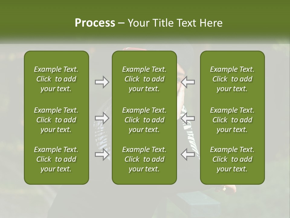 A Woman Sitting On A Bench With A Hat On Her Head PowerPoint Template