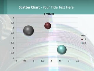 A Cd With A Blurry Image Of A Disc On Top Of It PowerPoint Template