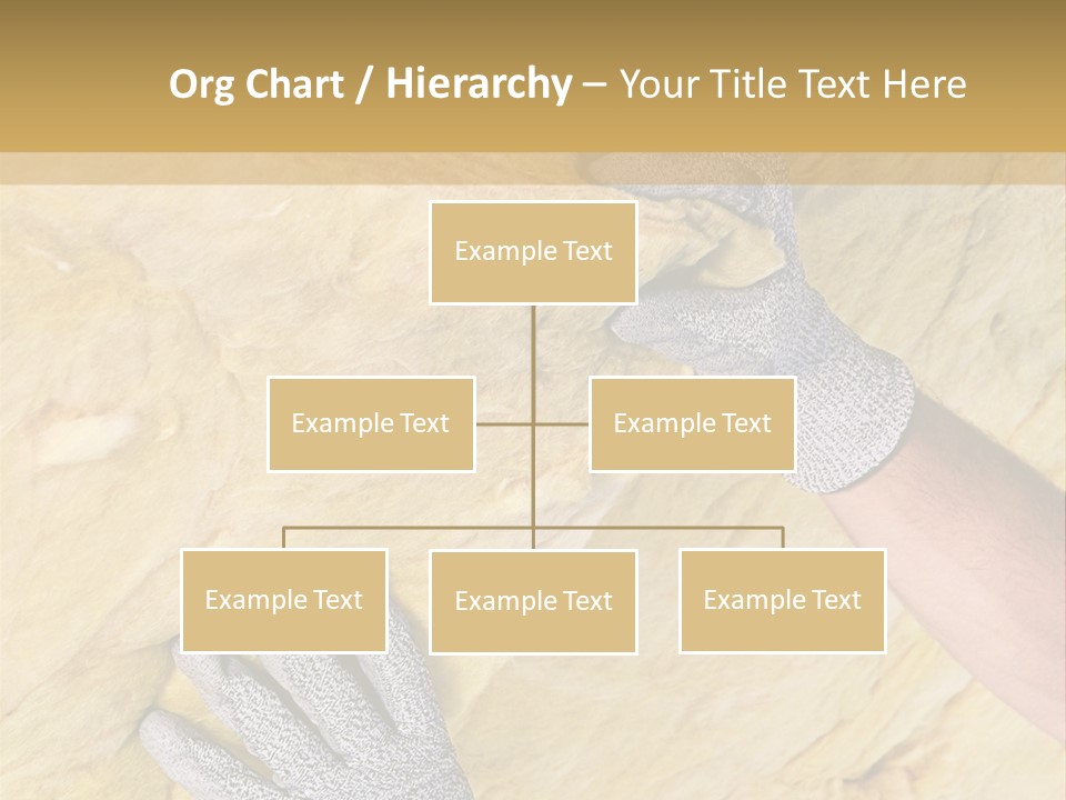 A Man Working On A Wall With A Hammer PowerPoint Template