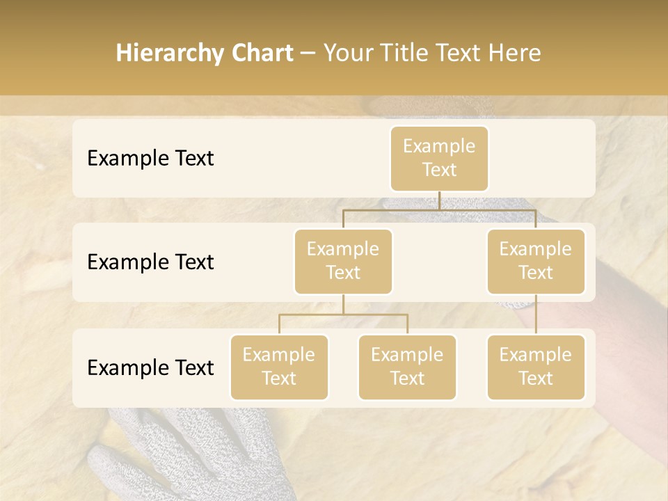 A Man Working On A Wall With A Hammer PowerPoint Template