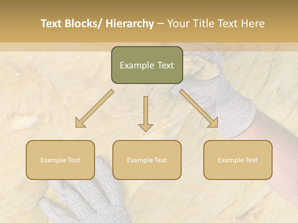 A Man Working On A Wall With A Hammer PowerPoint Template