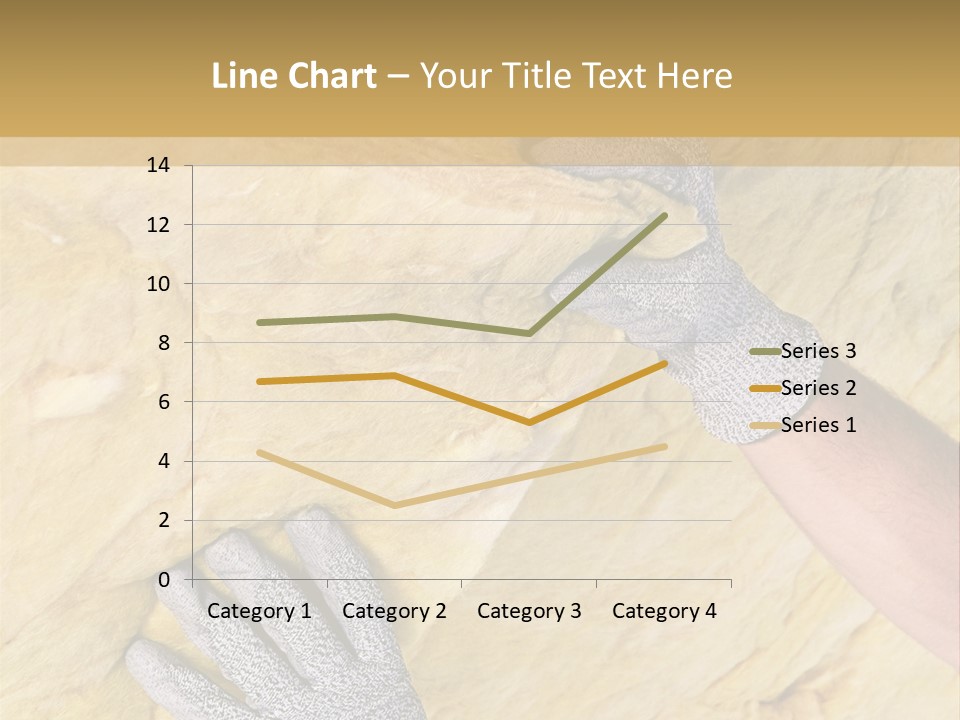 A Man Working On A Wall With A Hammer PowerPoint Template
