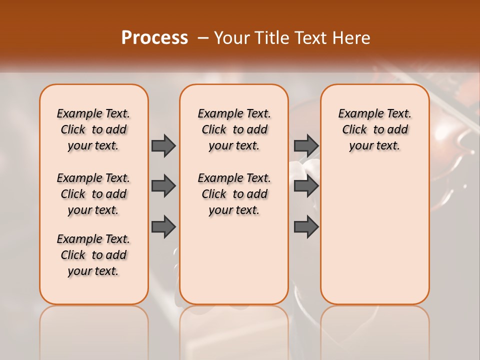 A Person Holding A Violin In Front Of A Group Of People PowerPoint Template