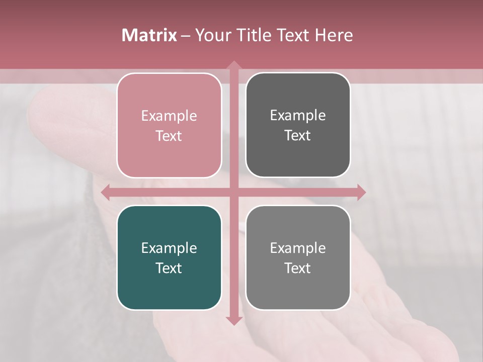 A Person Holding A Pill Pill In Their Hand PowerPoint Template